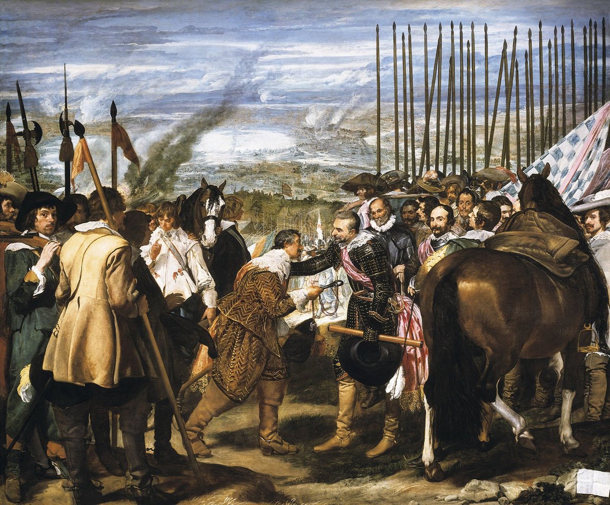 La rendición de Breda o Las lanzas. Obra de Diego Rodríguez de Silva y Velázquez