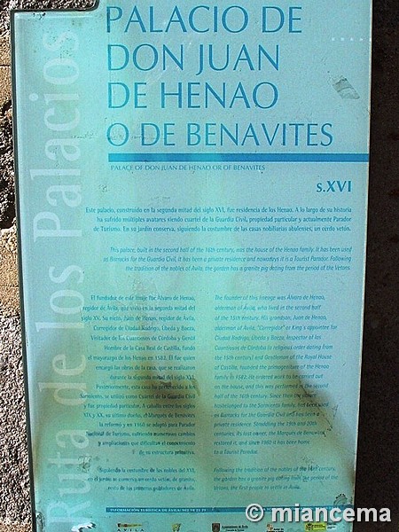 Palacio de Benavites