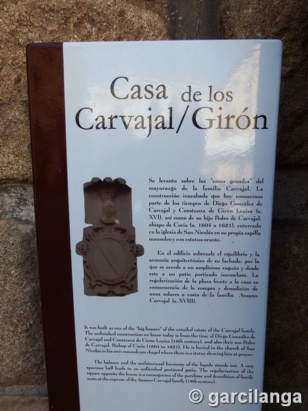 Palacio de Carvajal Girón