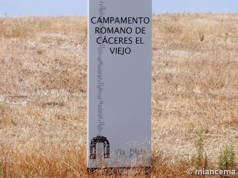 Campamento romano Cáceres El Viejo