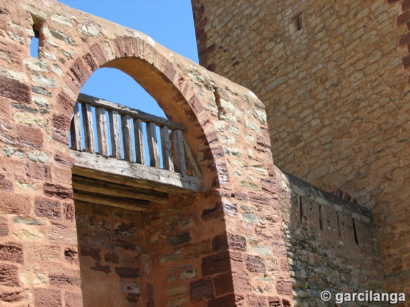 Puerta de acceso al recinto interior del castillo