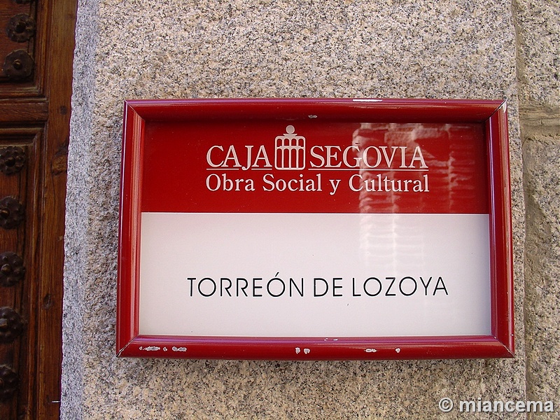 Torreón de Lozoya