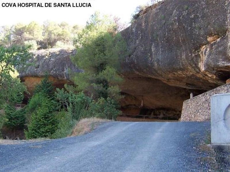 Cueva hospital de Santa Lucía
