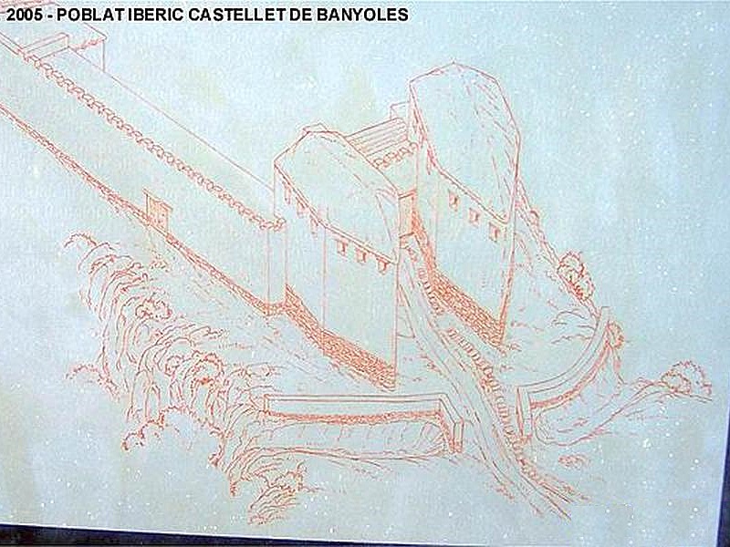 Poblado íbero del Castellet de Banyoles